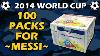 100 Packets 2014 Panini Fifa World Cup Sticker Box Soccer