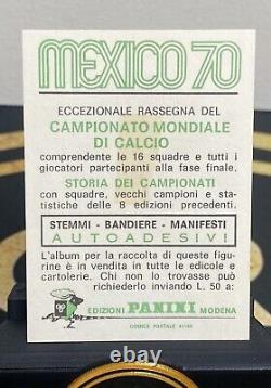 1970 Panini World Cup Mexico 70 Teofilo Cubillas Peru Italian Version Legend