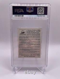 1998 Panini FIFA World Cup Sticker #172 Thierry Henry France PSA9