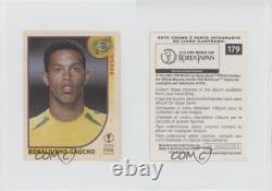 2002 Panini FIFA World Cup Korea Japan Album Stickers Brazilian Ronaldinho #179