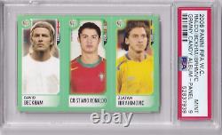 2006 FIFA World Cup Panini Beckham Ibrahimovic Cristiano Ronaldo Rookie PSA 9