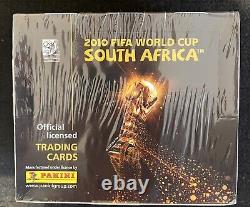 2010 Panini Fifa World Cup South Africa Factory Sealed Hobby Box Messi Ronaldo