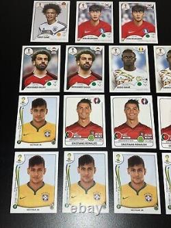 2014 2018 Fifa World Cup & Euro 2016 Stickers Neymar Mo Salah Ronaldo Cr7
