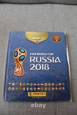 2018 FIFA WORLD CUP Russia SANDWICHES STICKER SET COMP. Empty hardcover album READ