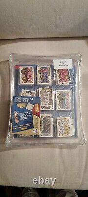 2018 Fifa World Cup Russia Panini Album + Complete Set Factory Sealed Real New