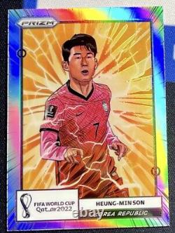 2022 Panini Prizm FIFA World Cup Qatar Manga Heung-Min Son Tohhenham Hotspur SSP