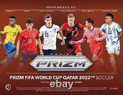 2022 Panini Prizm FIFA World Cup Soccer Hobby Box Sealed Express Shipping