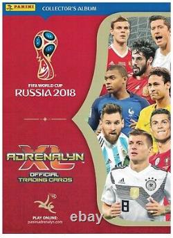 Adrenalyn XL 2018 FIFA World Cup Russia World Cup ALL 468 Trading Cards (COMPLETE)