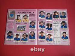 COMPLETE Panini World Cup ITALY 90 Sticker Album ORIGINAL FULL SET