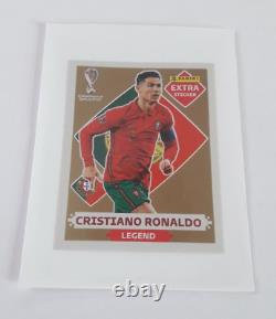 Cristiano Ronaldo Extra Sticker Gold Legend Panini FIFA World Cup Qatar 2022 CR7