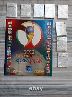 Empty Album Sandwiches + All Football Figures Fifa World Cup Korea 2002 02