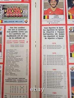 Espana Spain 1982 82 World Cup Panini Football Sticker Album 100% Complete Full