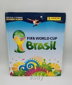 FIFA World Cup Brasil 2014 panini Album Hardcover Figurines Set 100%
