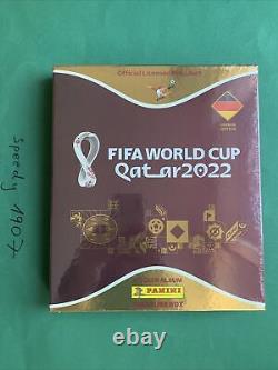 FIFA World Cup Qatar 2022 Treasure Box Limited EDITION Factory Sealed Panini