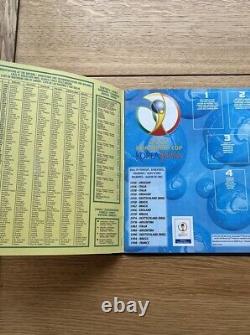 PANINI Japan/Korea 2002 World Cup Sticker Album + Full Loose Set. MINT