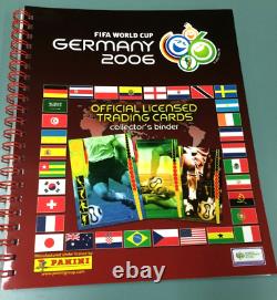 Panini 2006 Germany FIFA World Cup Soccer Trading Card Official Album-RARE