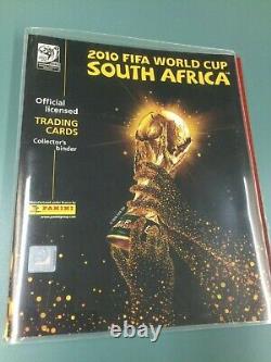 Panini 2010 South Africa FIFA World Cup Soccer Trading Card Official Album-RARE