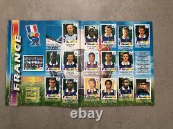 Panini FIFA France 1998 World Cup Sticker Album WC 98 Complete (-9)