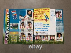 Panini FIFA France 1998 World Cup Sticker Album WC 98 Complete (-9)