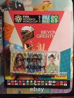 Panini FIFA Women's World Cup 2023 ALL STICKERS 1-580 + album