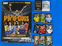 Panini FIFA World Class 2024 Album + Complete Set 384 Figure Stickers