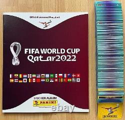 Panini FIFA World Cup Qatar 2022 World Cup Complete Set All 670 Stickers + Album