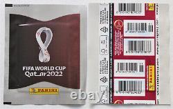 Panini FIFA World Cup WM Qatar 2022 stickers Display Box 100 Bags + Album