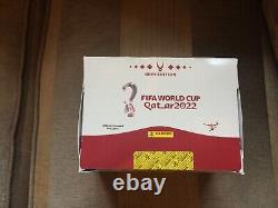 Panini Fifa Qatar World Cup Oryx Swiss Sealed Box X100 Packs Of Stickers 2022