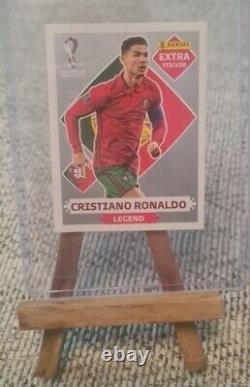 Panini Fifa World Cup Qatar 2022 Cristiano Ronaldo Silver Legend Extra sticker