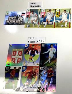 Panini Fifa World Cup Soccer Trading Card Master Team Set 2006+2010-serbia(2)