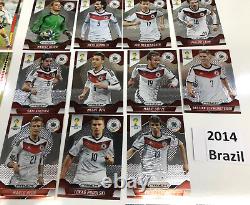 Panini Fifa World Cup Soccer Trading Card World Cup Champions Base Team Set (4)
