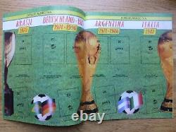 Panini Historia de la Copa del Mundo World Cup Story Empty Album + Loose Set