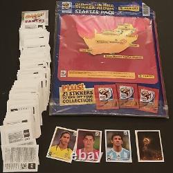 Panini World Cup 2010 Sealed Starter Album & Complete Set Of 640 Loose Stickers