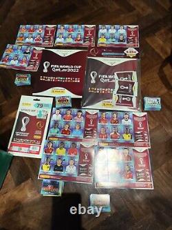 Panini World Cup 2022 Qatar Complete Set Of 638 Stickers, H/back Album + Update
