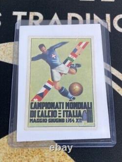 Panini World Cup Mexico 70 1970 ITALY 1934 Tournament POSTER Italian Version