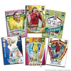 S/ 5 Box 2023 Panini 24 Packs Adrenalyn FIFA Women's World Cup Total 144 Cards